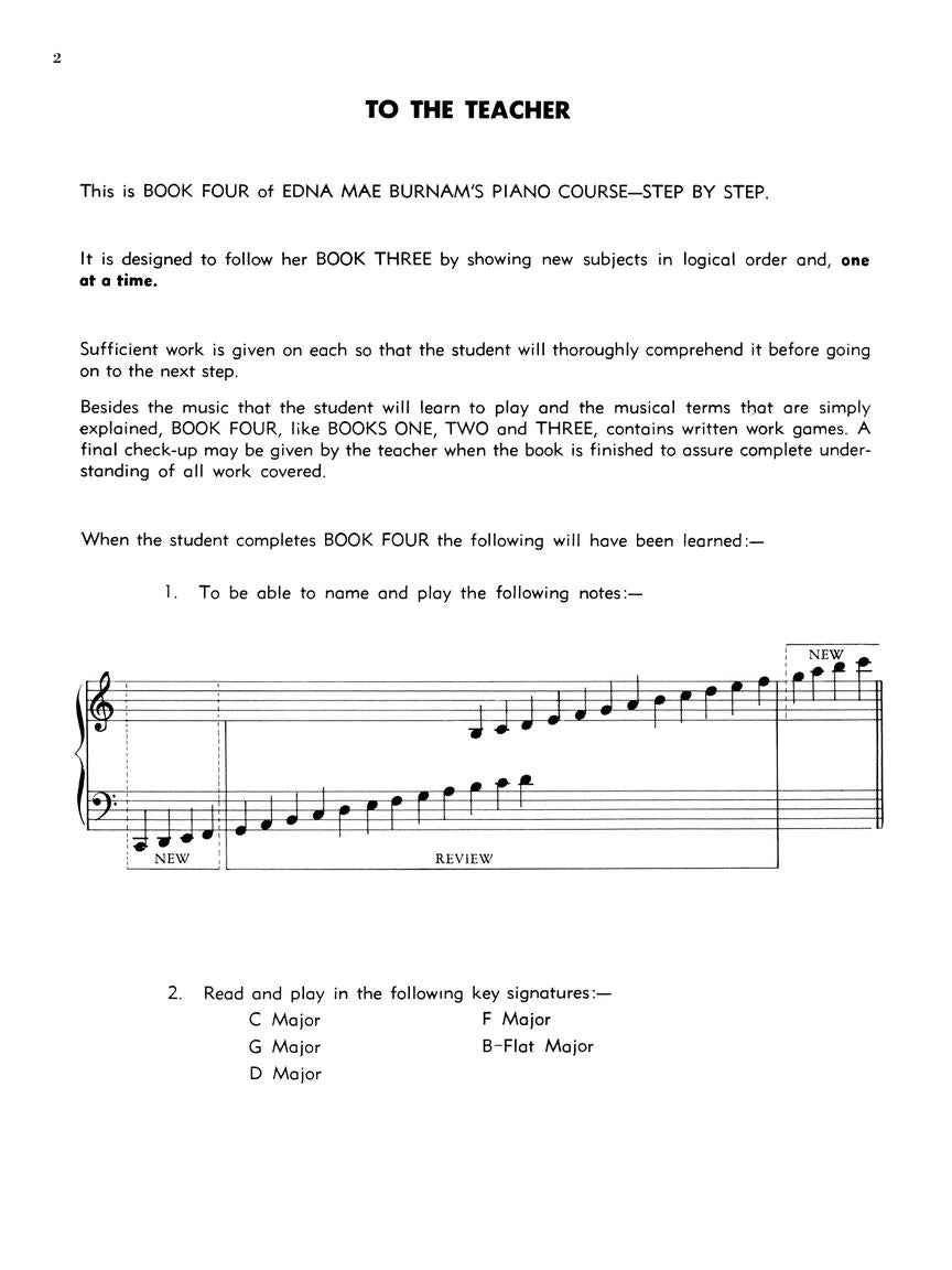 Step By Step Piano Course - Book 4 (Book/Ola)