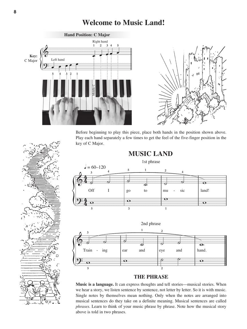 John Thompsons Modern Course Plus Popular Piano Solos Bundle - 4 Books In One & Keyboard