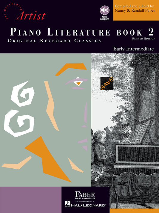 Faber Piano Literature - Developing Artist Piano Classics Book 2 (Revised Edition)