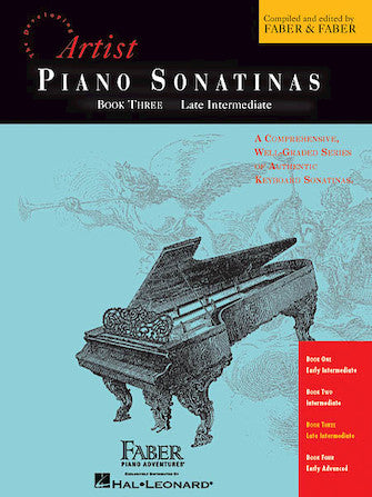 Faber Piano Literature - Developing Artist Piano Sonatinas Book 3