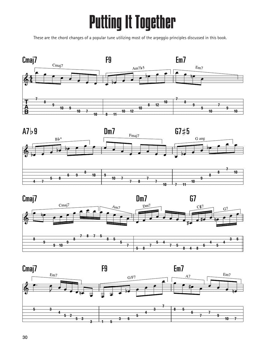 Artful Arpeggios Fingerings & Applications Guitar Book/Ola