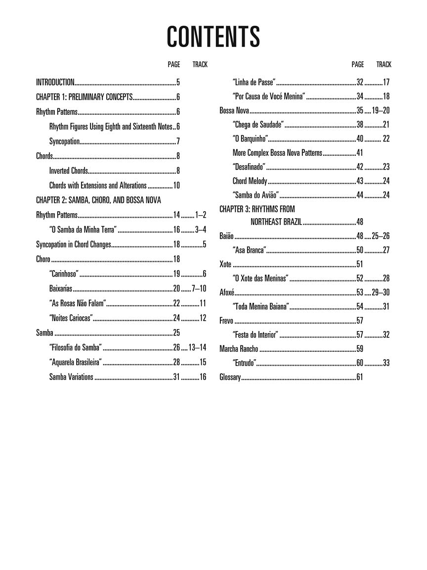 Hal Leonard Guitar Method -  Brazilian Guitar (Book/Ola)