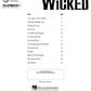 Wicked A New Musical - Violin Play Along Book/Ola