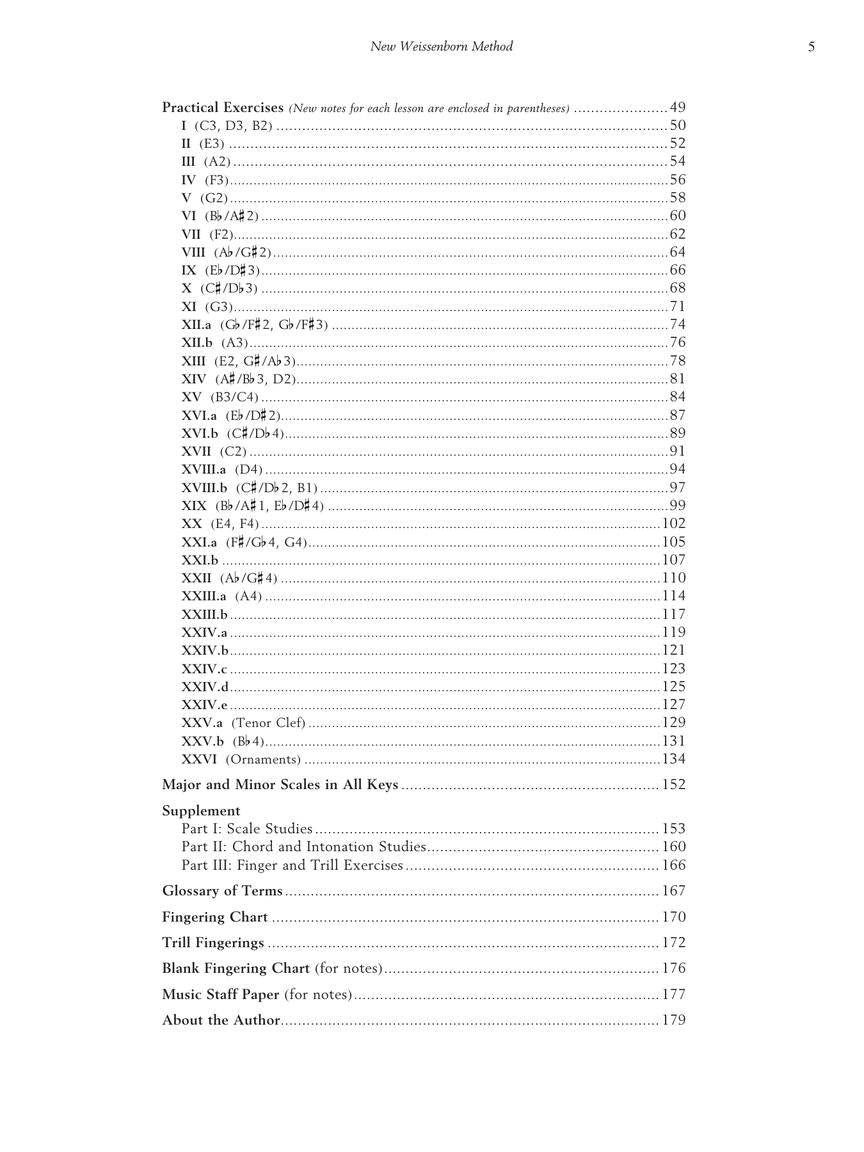 The New Weissenborn Method For Bassoon - Volume 1 Book (Spiral Bound)