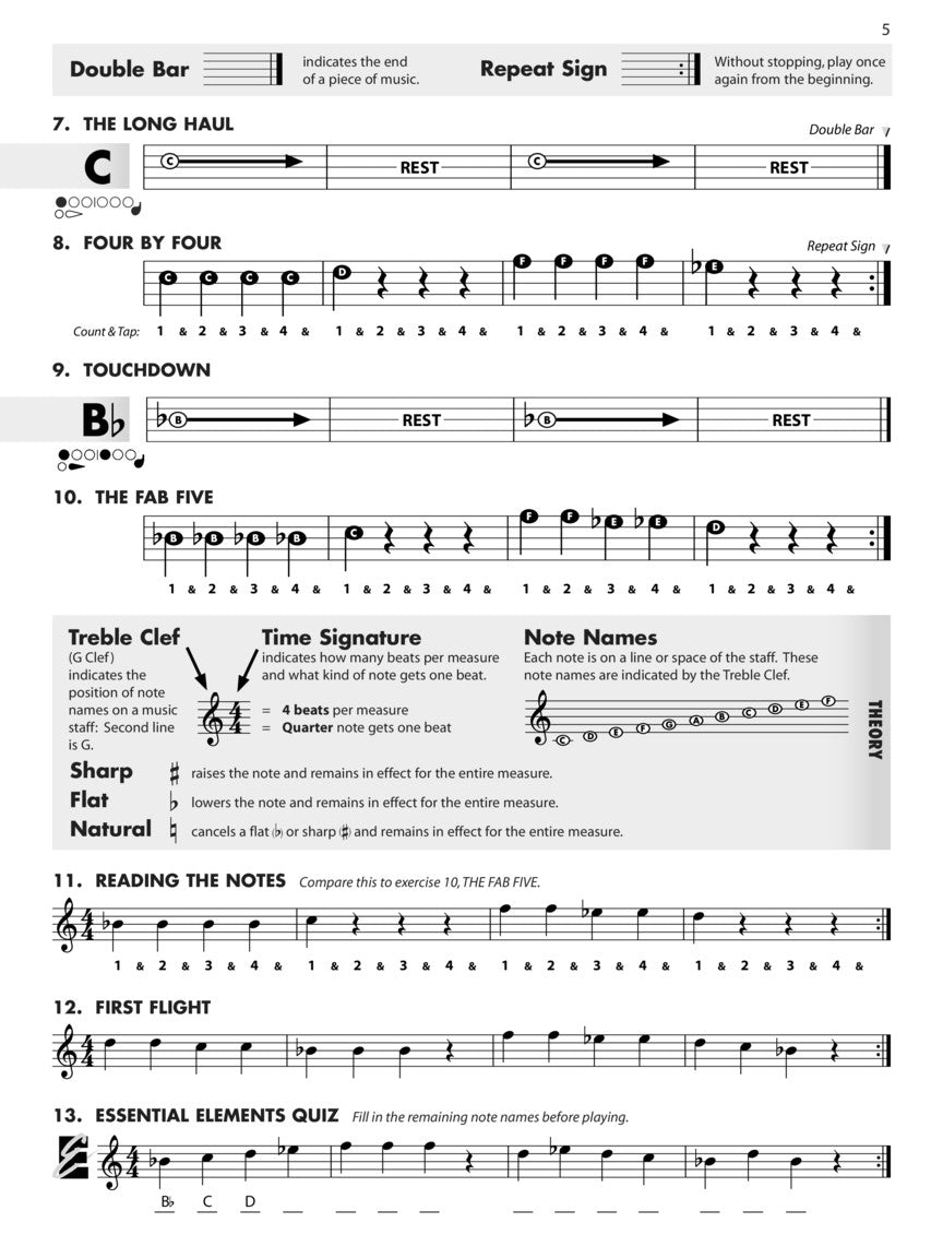 Essential Elements For Band - Flute Book 1 (Book/EEi)