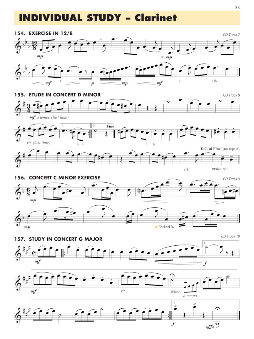 Essential Technique For Band - Book 3 Clarinet (Book/ EEi Media)
