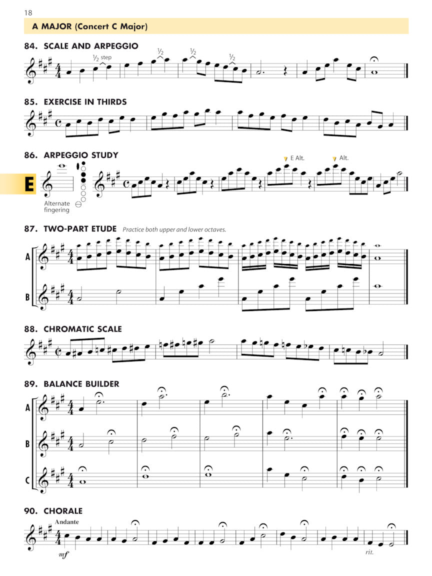 Essential Technique For Band - Book 3 Alto Saxophone (Book/EEi Media)