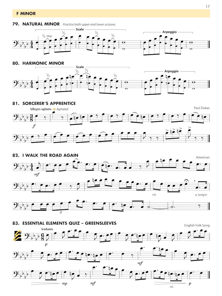 Essential Technique For Band - Book 3 Trombone Book/ EEi Media)