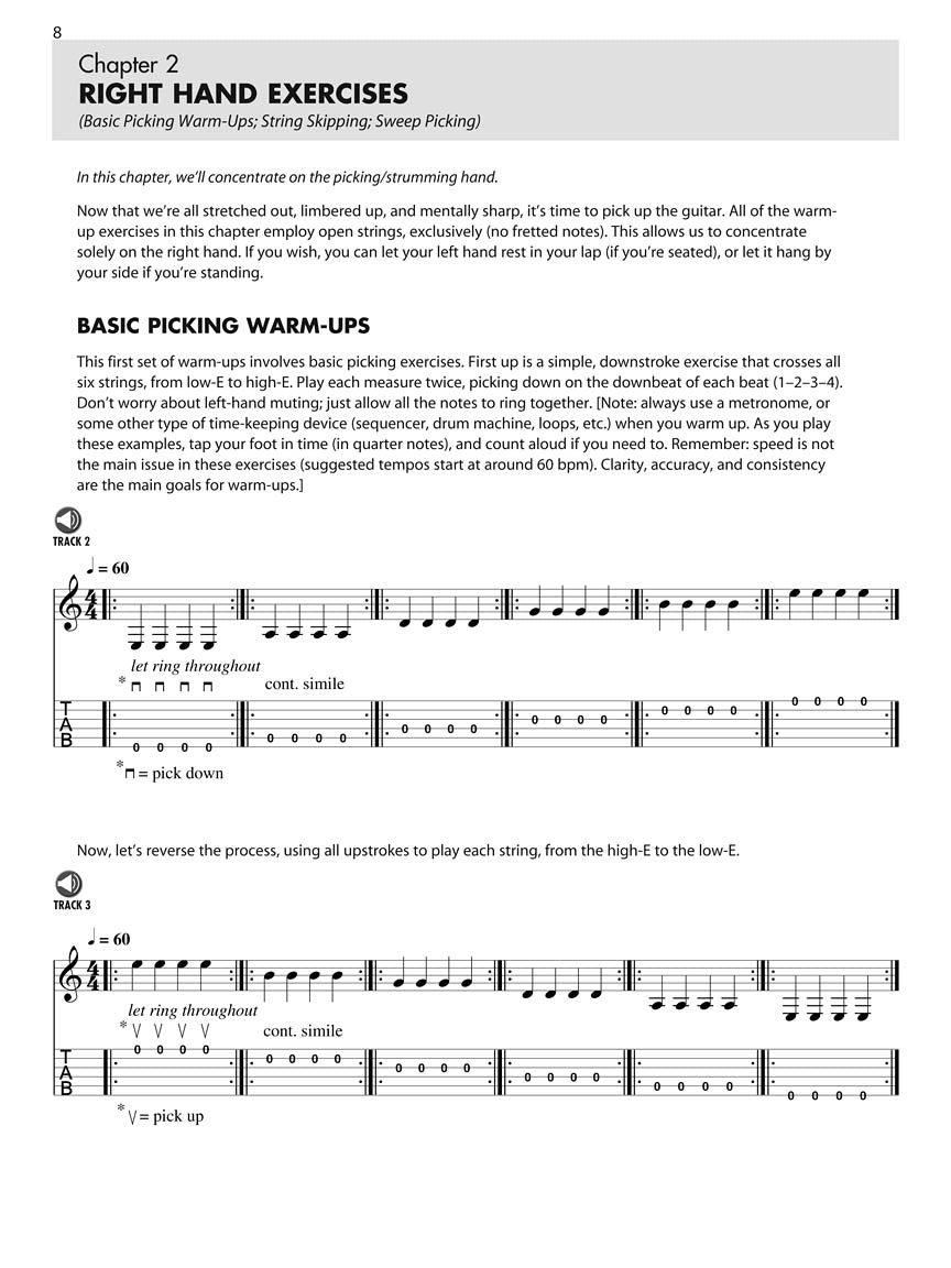 Essential Elements For Guitar - Daily Warm Ups (Book/Ola)