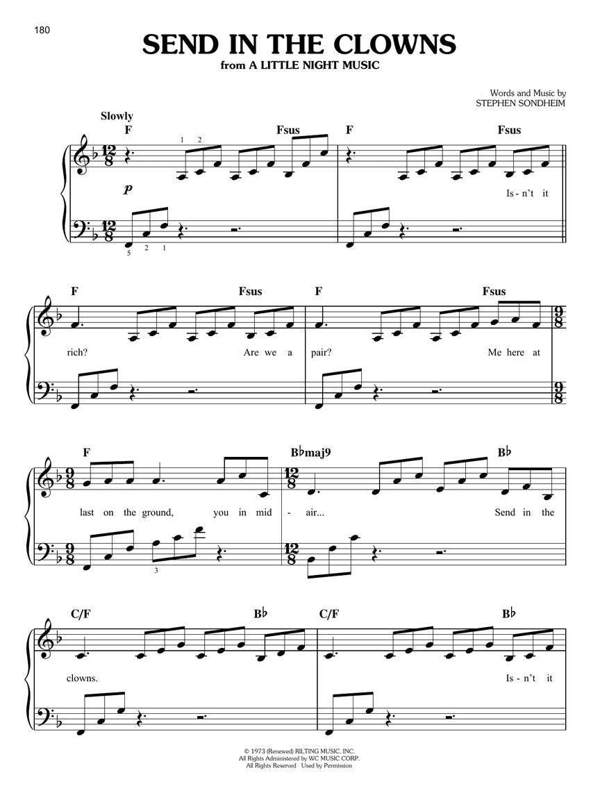 First 50 Theater Songs You Should Play on Piano - Easy Piano Book