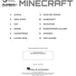 Minecraft Music From The Video Game Series - Flute Play Along Book/Ola