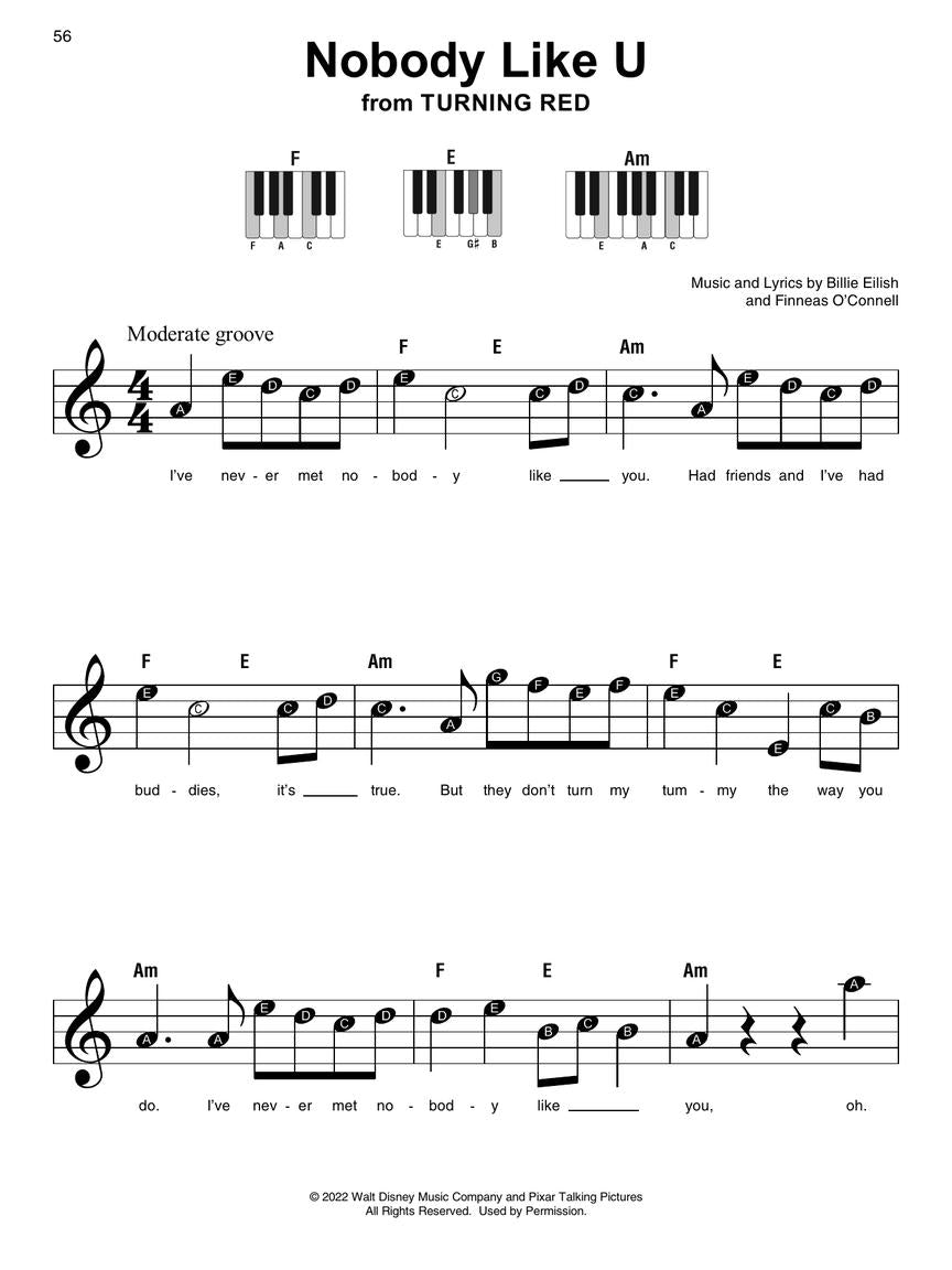 Disney Hits - Super Easy Piano Songbook