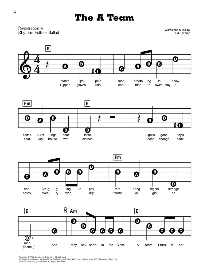 First 50 Melodies You Should Play On Keyboard - Ez Play Volume 34 Songbook