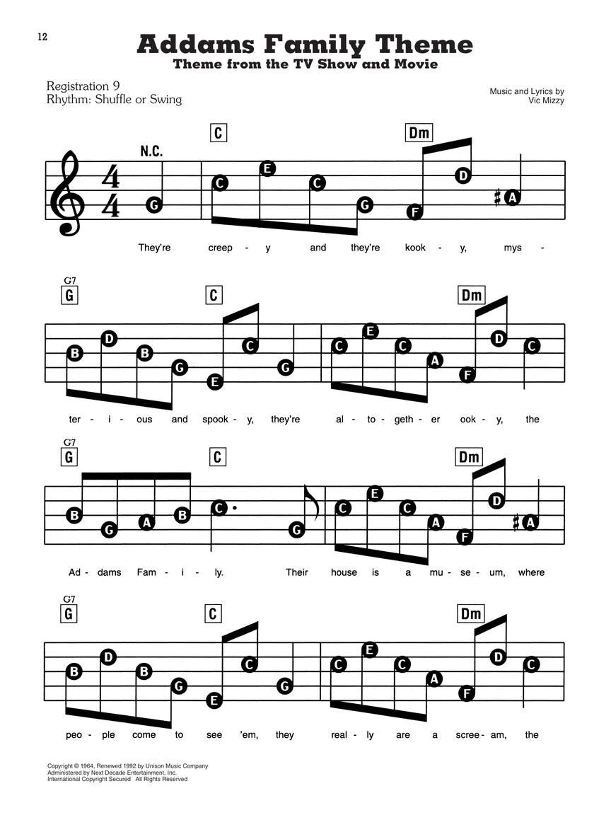 First 50 Melodies You Should Play On Keyboard - Ez Play Volume 34 Songbook