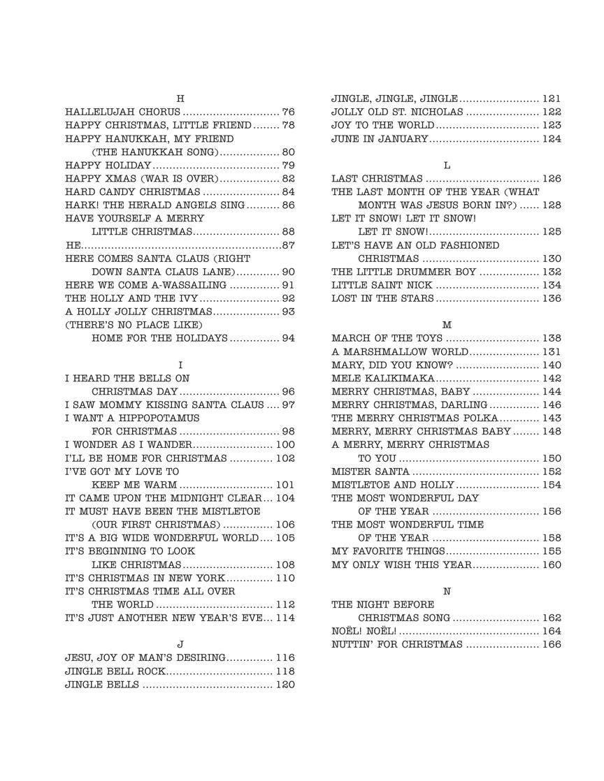 The Real Christmas Book Play-Along For C Instruments (2nd Edition)