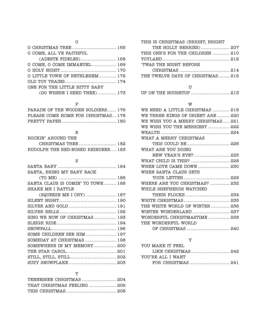 The Real Christmas Book Play-Along For C Instruments (2nd Edition)