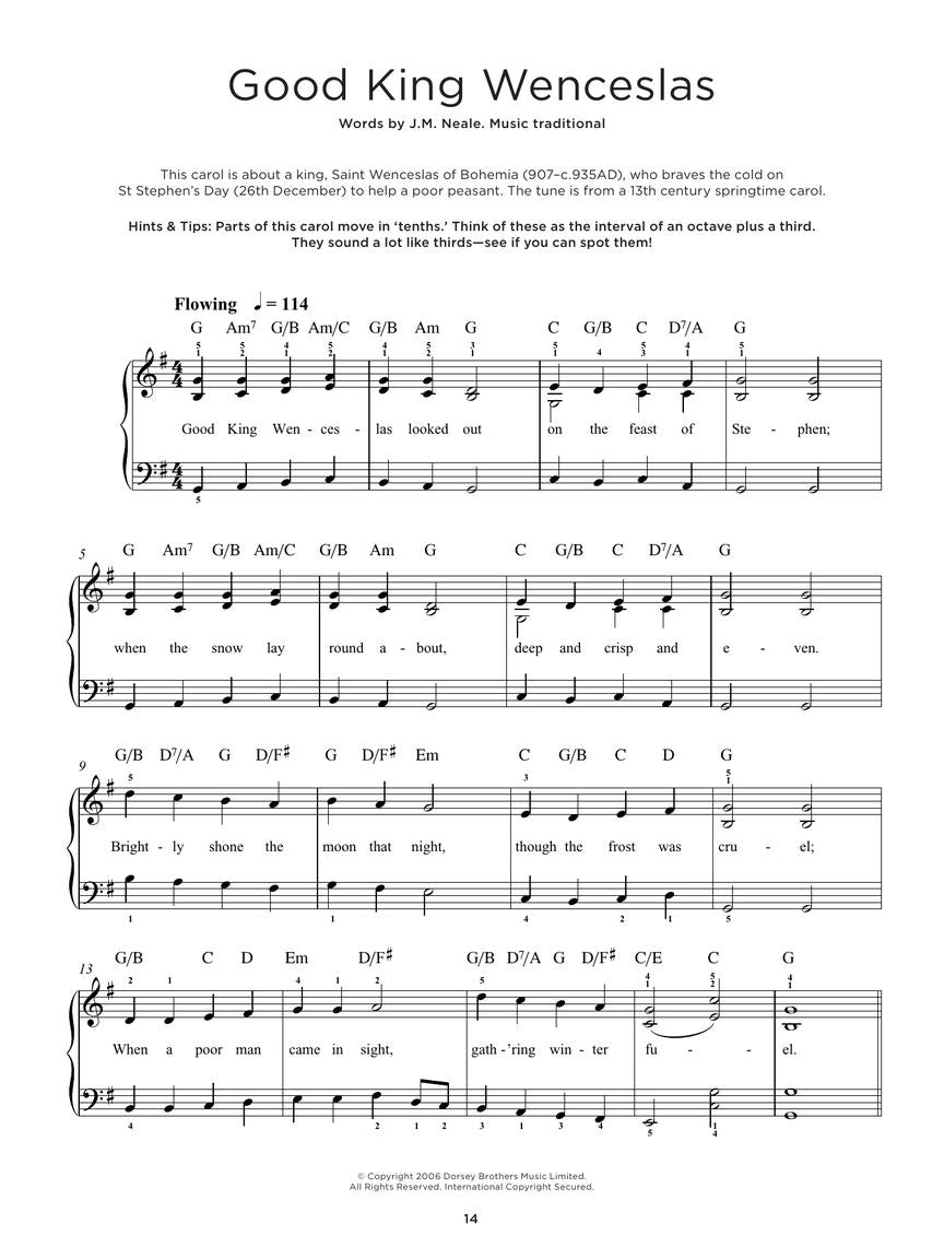 Christmas Carols - Really Easy Piano Songbook