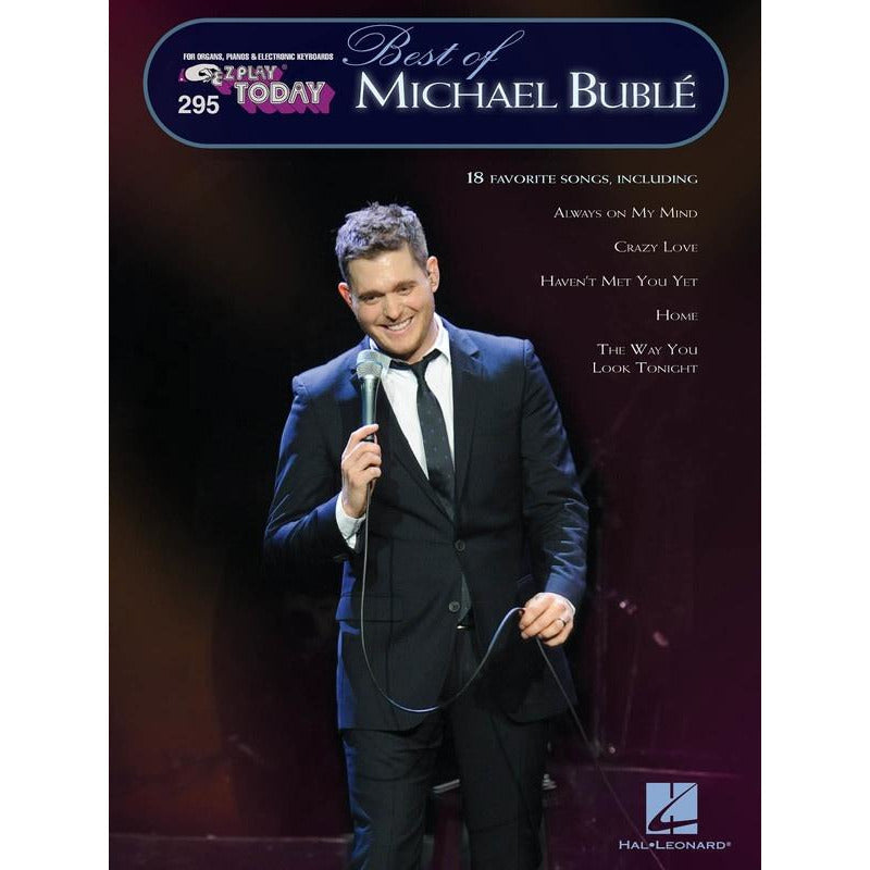 Ez Play Piano Volume 295- The Best Of Michael Buble Book