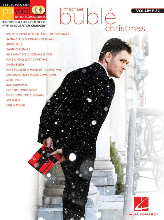 Michael Buble Christmas Pro Vocal Mens Edition Vol 62 Book/Cd