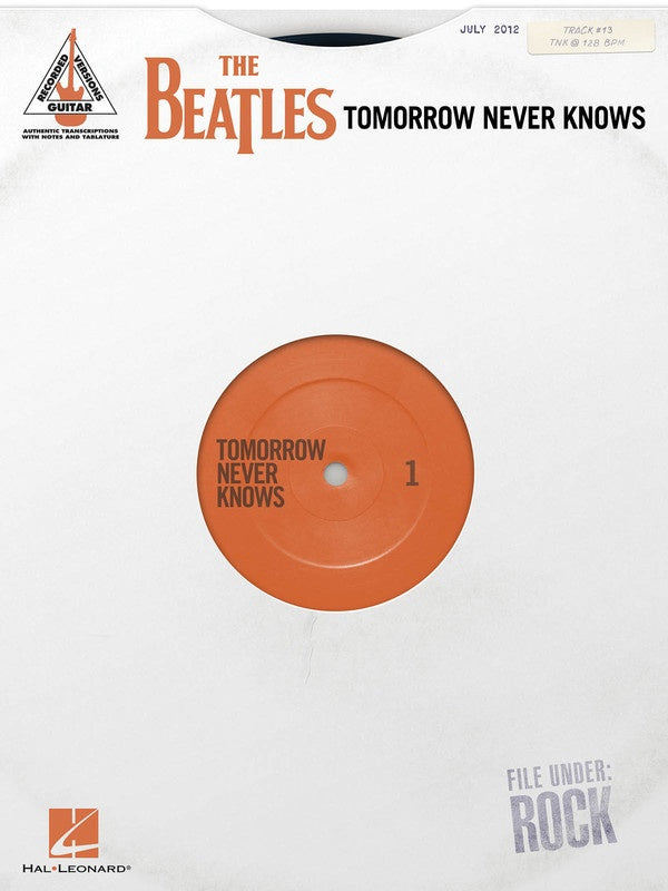 The Beatles Tomorrow Never Knows Guitar Tab Book