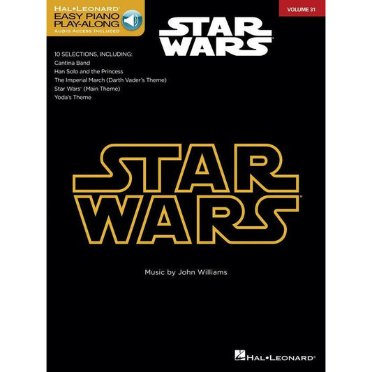 STAR WARS EASY PIANO PLAYALONG V3 BK/OLA - Music2u