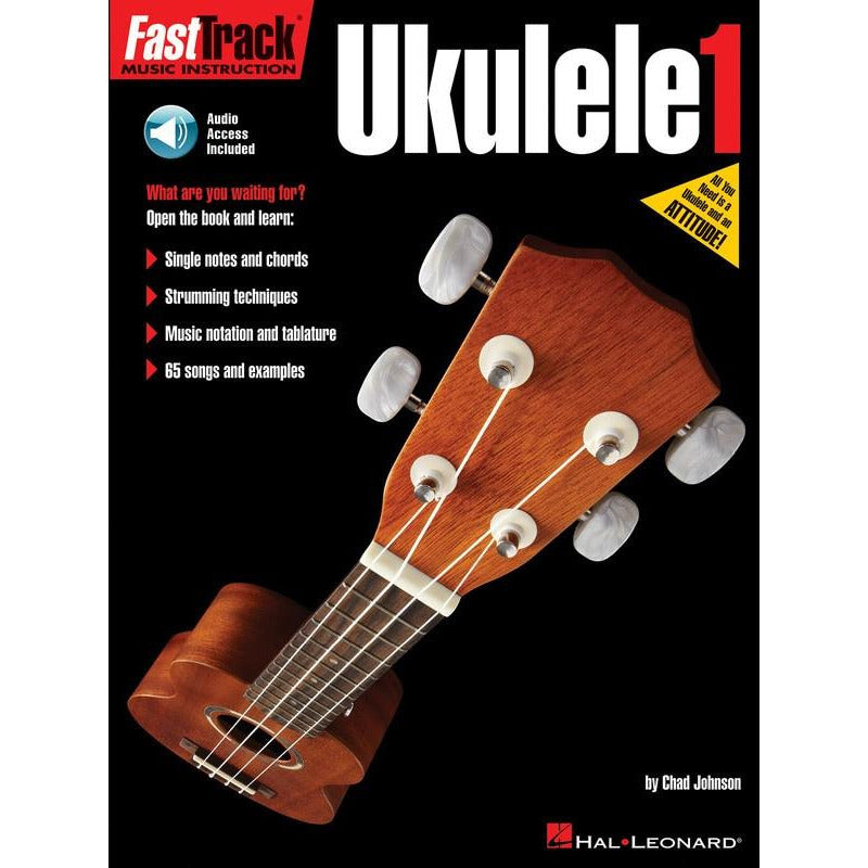 FASTTRACK UKULELE BK 1 BK/OLA - Music2u