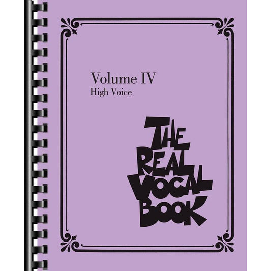 Real Vocal Book Vol 4 High Voice