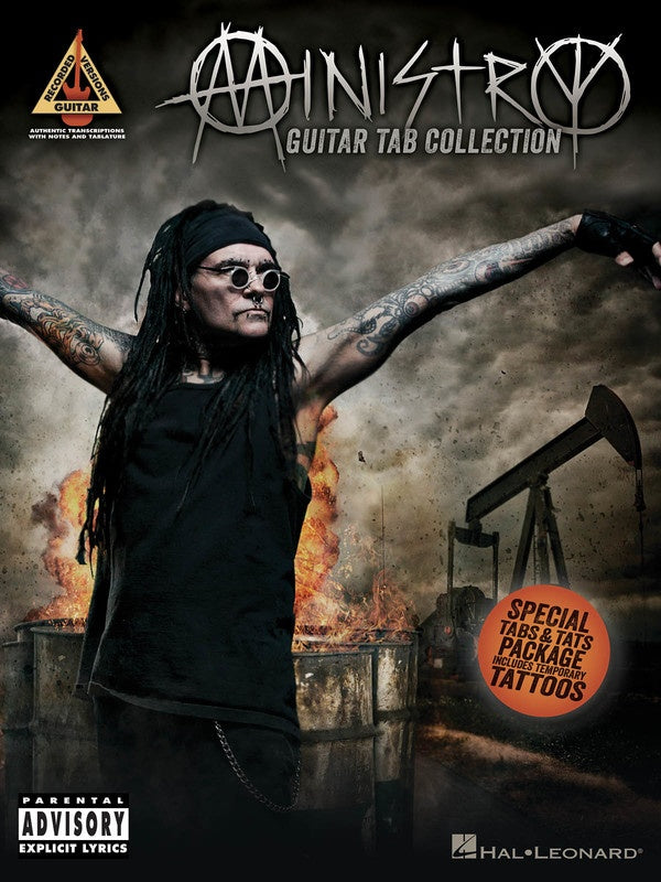 Ministry Guitar Tab Collection Book