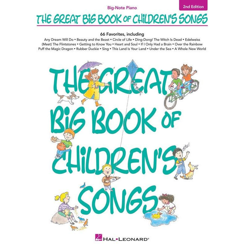 GREAT BIG BOOK OF CHILDRENS SONGS BIG NOTE 2ND - Music2u