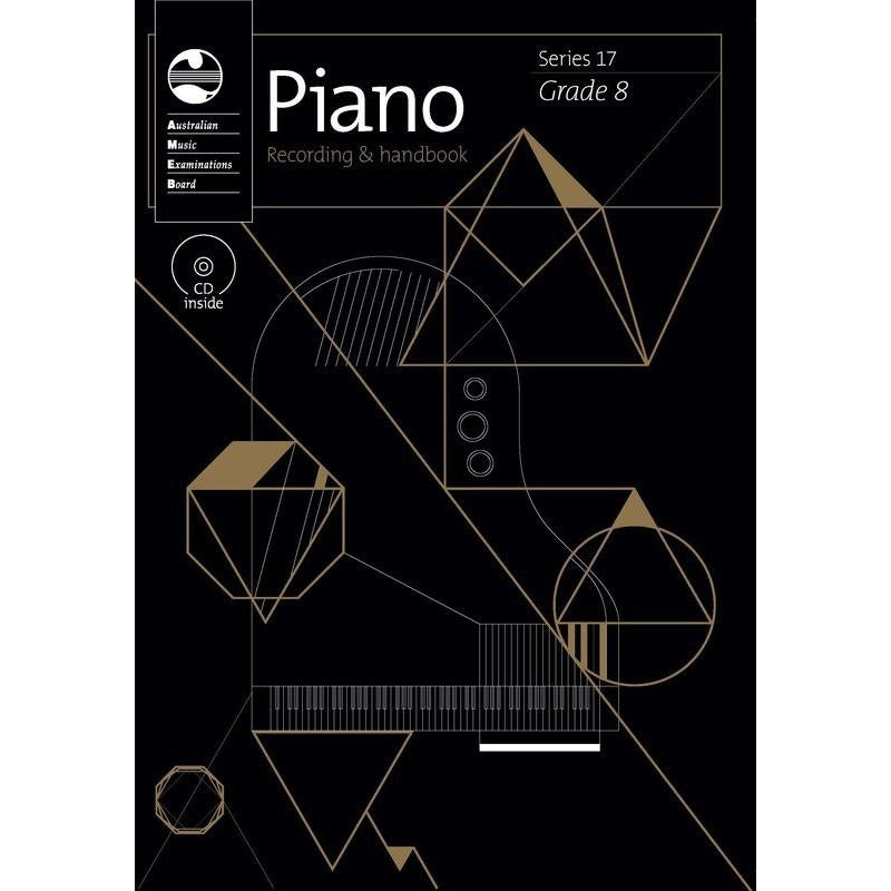 AMEB PIANO GRADE 8 SERIES 17 CD REC HANDBOOK - Music2u