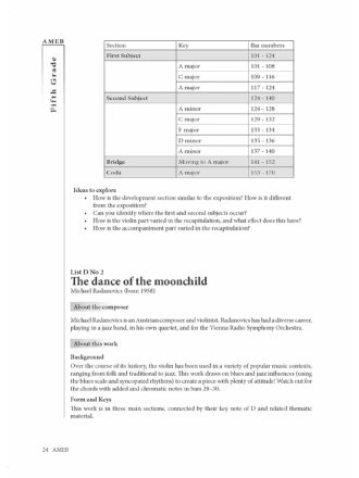 AMEB Violin Series 9 - Grade 5 Recording & Handbook