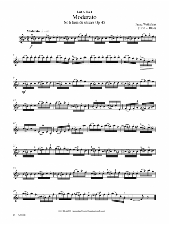 AMEB Violin Series 9 - Grade 2 Book