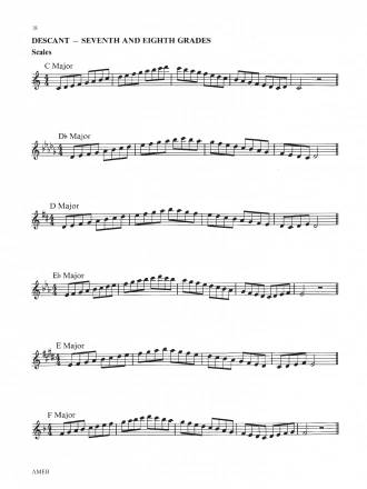 AMEB Recorder - Technical Work And Users Handbook