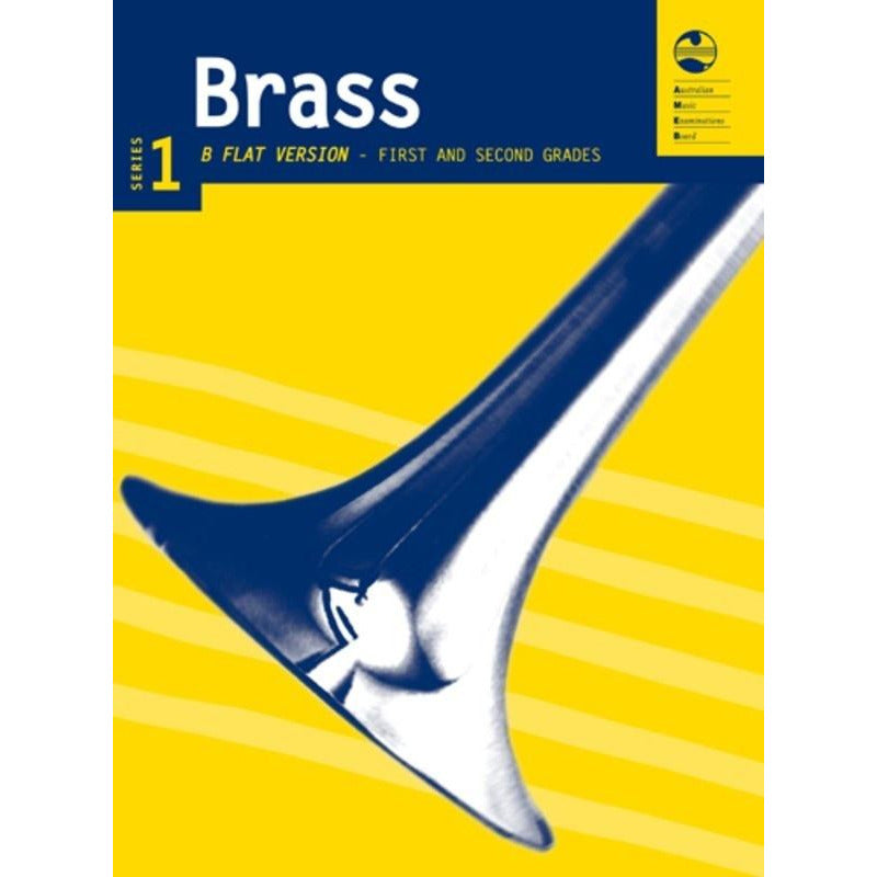 AMEB Brass Series 1 - B Flat Band, Trumpet & Euphonium Grade 1 & 2 Book