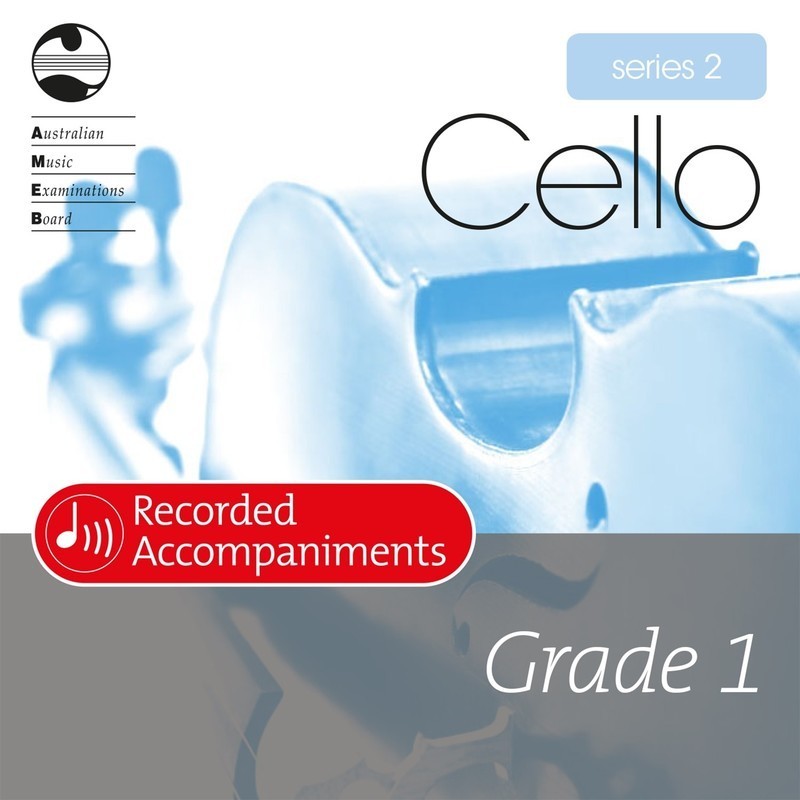 AMEB Cello Series 2 - Grade 1 Recorded Accompaniment Cd  (2009+)