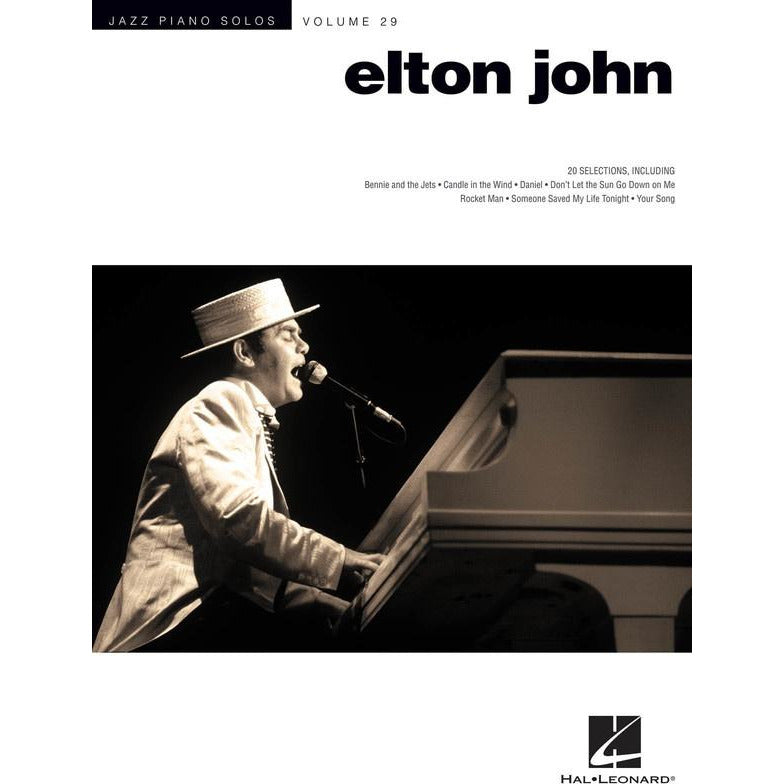 Elton John Jazz Piano Solos Volume 29 Book