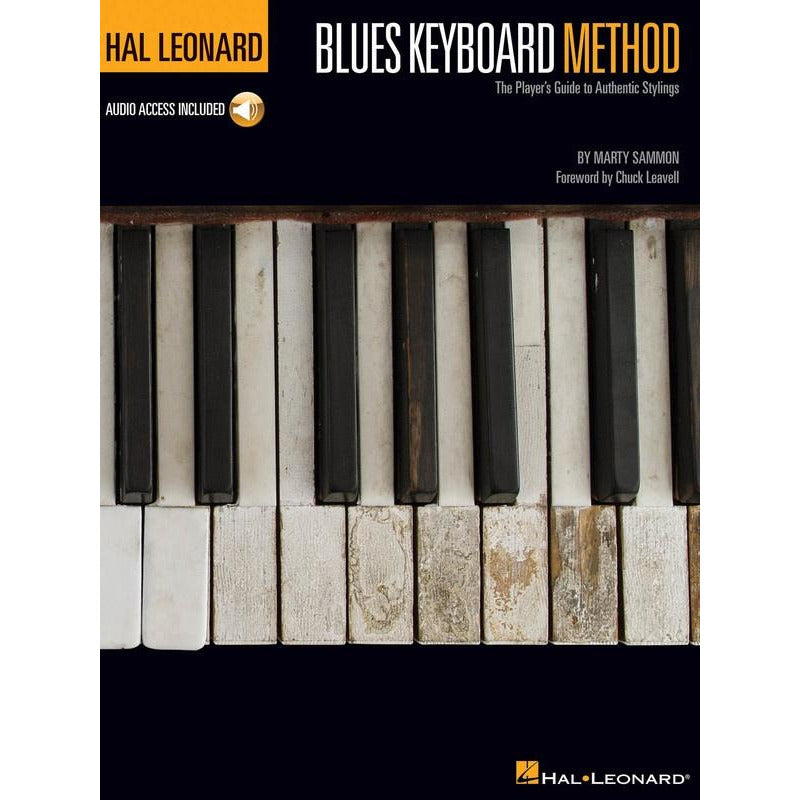 HAL LEONARD BLUES KEYBOARD METHOD BK/OLA - Music2u