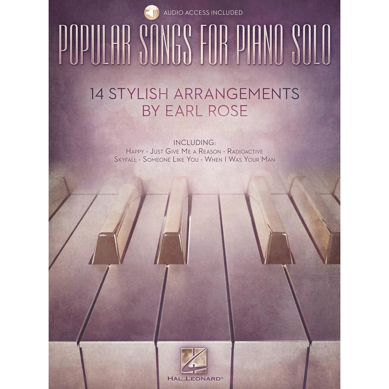 POPULAR SONGS FOR PIANO SOLO BK/OLA - Music2u