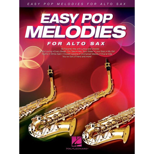 Easy Pop Melodies For Alto Sax