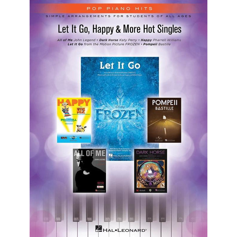 LET IT GO HAPPY & MORE HOT SINGLES PPH EASY PIAN - Music2u