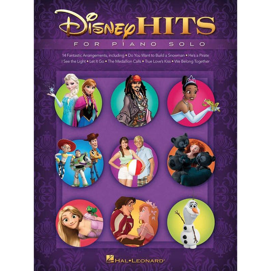 DISNEY HITS FOR PIANO SOLO - Music2u