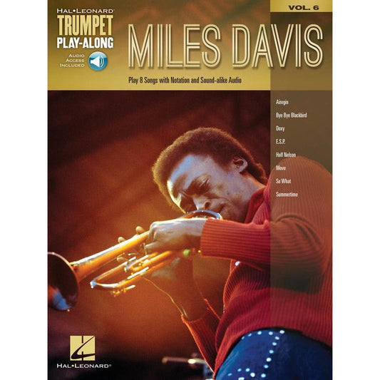 Miles Davis Trumpet Playalong V6 Bk/Ola