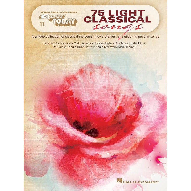 EZ PLAY 011 75 LIGHT CLASSICAL SONGS - Music2u