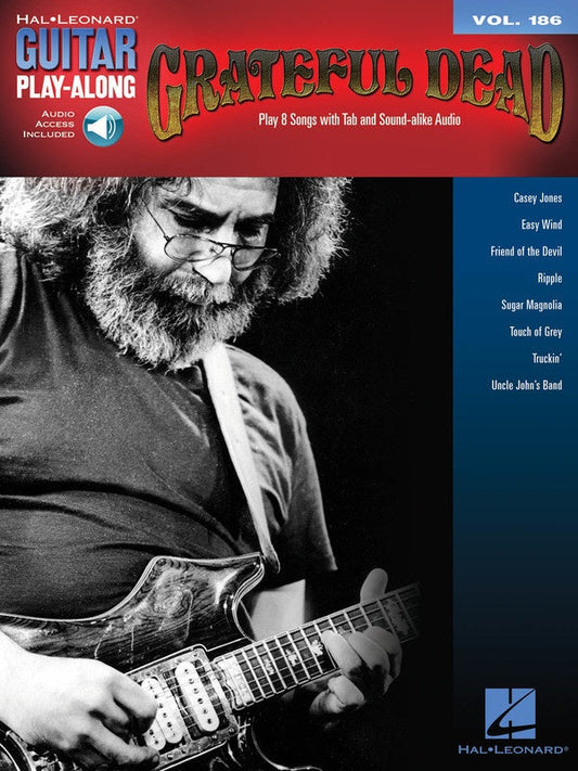 Grateful Dead Guitar Play Along Volume 186 Book/Ola