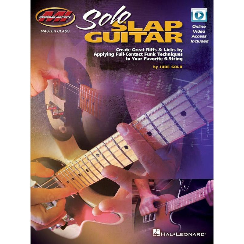 Solo Slap Guitar Book/Olv