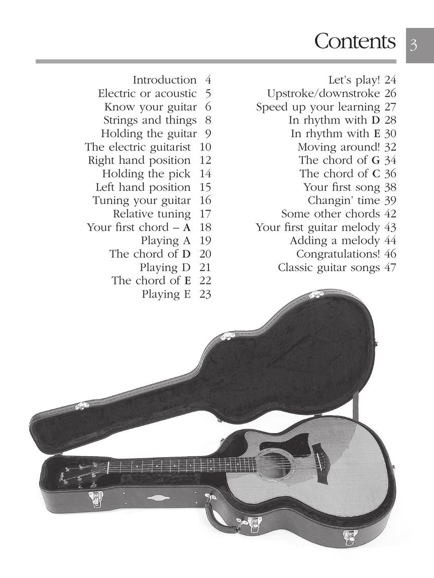 Absolute Beginners Guitar Book 1 (Book/Audio)