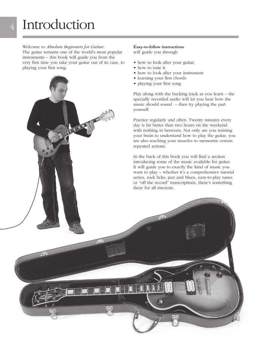 Absolute Beginners Guitar Book 1 (Book/Audio)