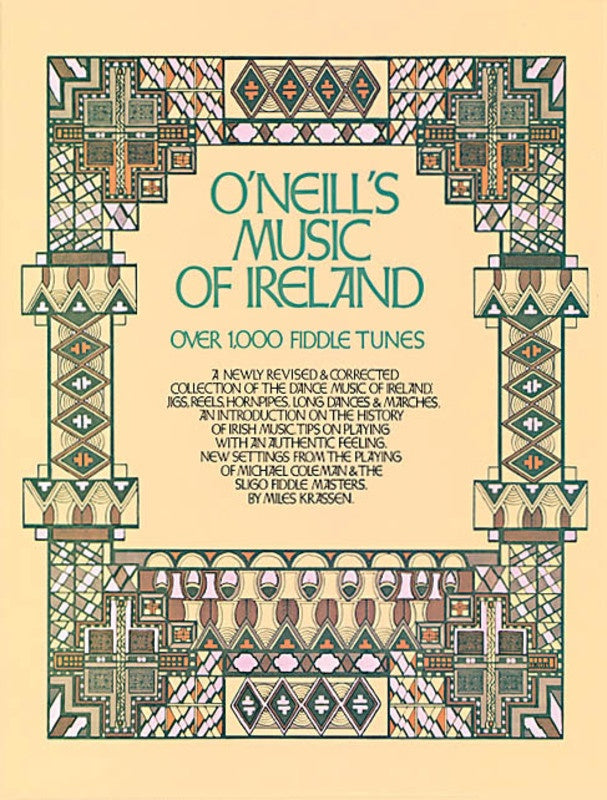 Oneills Music Of Ireland Over 1000 Fiddle Tunes