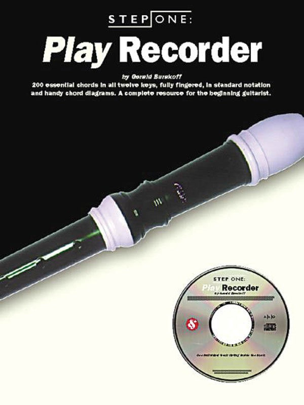 Step One Play Recorder Bk/Cd