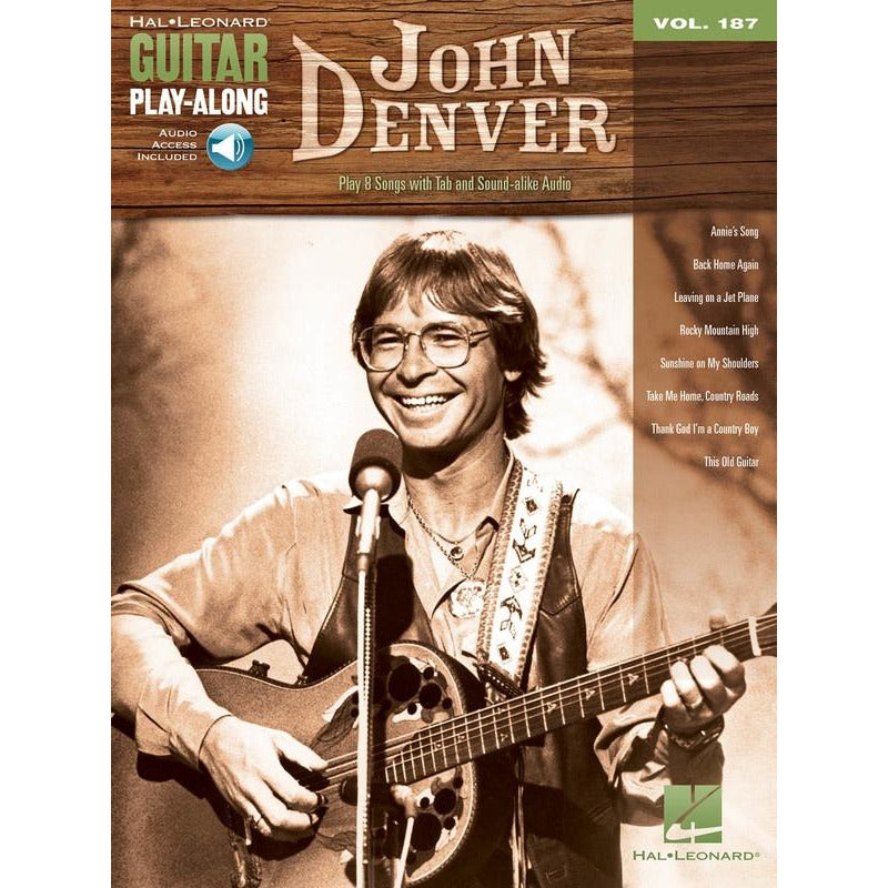 John Denver Guitar Play Along Volume 187 Book/Ola